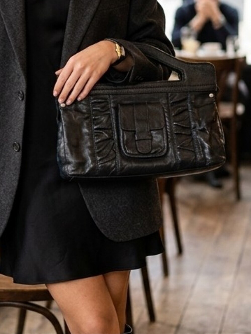 1970's Vintage leather bag